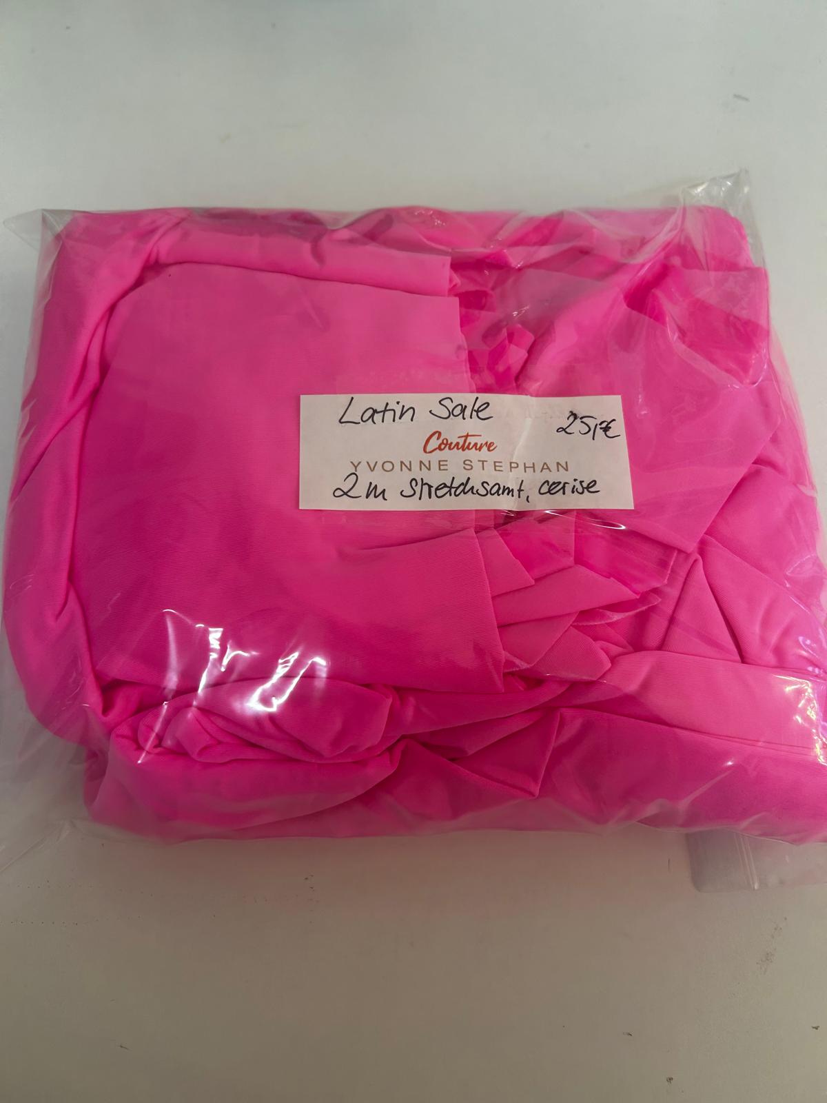 Stretchsamt, cerise (2m)