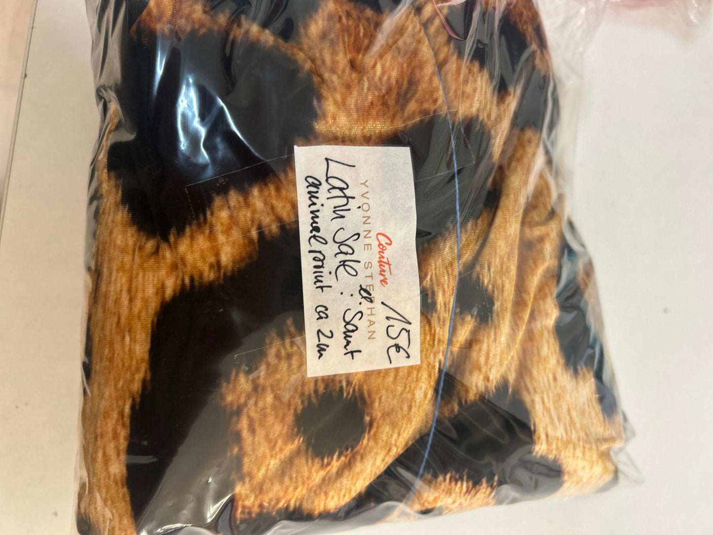 Samt, Animal Print (ca. 2m)